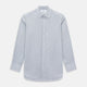 Navy Tattersall Check Mayfair Shirt 15.5