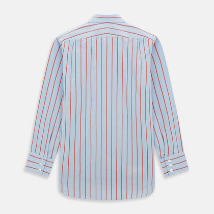 Red Track Stripe Mayfair Shirt Image 5