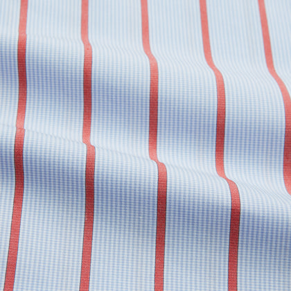 Red Track Stripe Mayfair Shirt Image 4