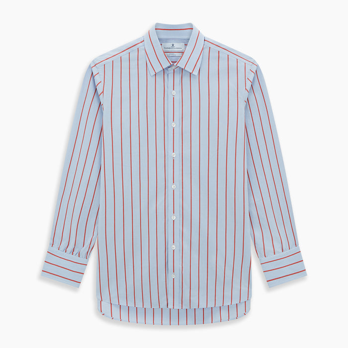 Red Track Stripe Mayfair Shirt Image 6