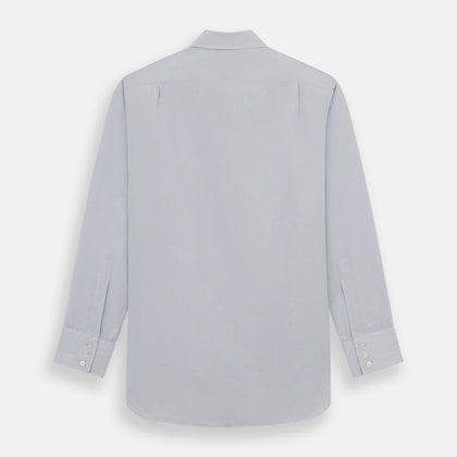 Blue Fine Graph Check Mayfair Shirt Image 4