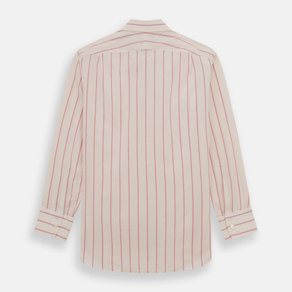 Pink Track Stripe Mayfair Shirt Image 4