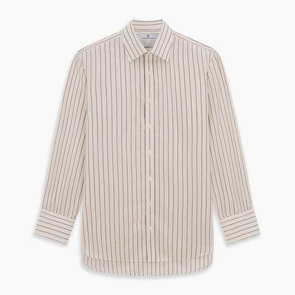 Purple Halo Stripe Mayfair Shirt Image 5