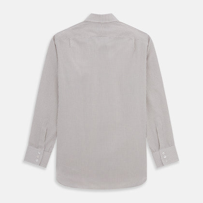 Purple Graph Check Mayfair Shirt Image 4