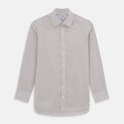 Purple Graph Check Mayfair Shirt
