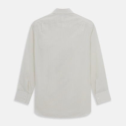 Pale Blue Pinstripe Mayfair Shirt Image 4