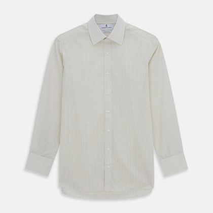 Pale Blue Pinstripe Mayfair Shirt Image 5