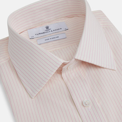 Pink Pinstripe Mayfair Shirt Image 1