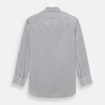 Midnight Blue Halo Stripe Mayfair Shirt Image 4