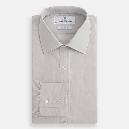 Pale Blue Fine Stripe Mayfair Shirt Image 3
