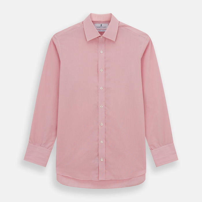 Pink Fine Stripe Mayfair Shirt Image 1