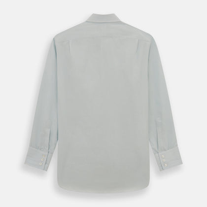 Pale Blue Pencil Stripe Mayfair Shirt Image 2
