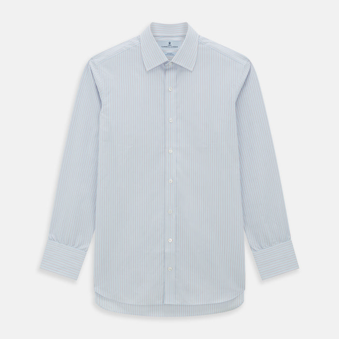Red Multi Pinstripe Mayfair Shirt