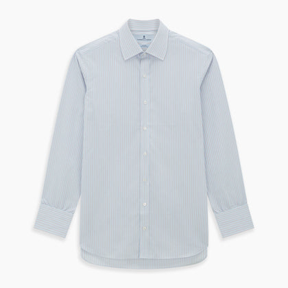 Red Multi Pinstripe Mayfair Shirt Image 6