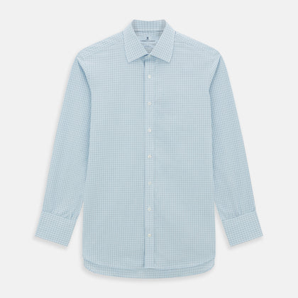 Blue Multi Graph Check Mayfair Shirt