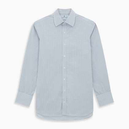 Red Multi Graph Check Mayfair Shirt Image 6