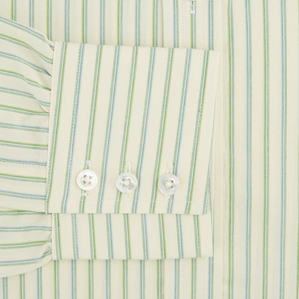 Green Double Stripe Mayfair Shirt Image 2