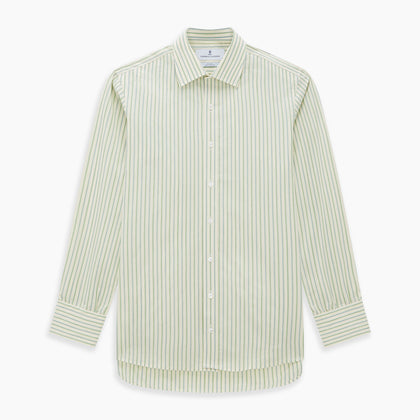 Green Double Stripe Mayfair Shirt Image 5
