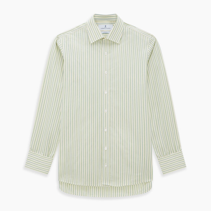 Green Double Stripe Mayfair Shirt Image 5