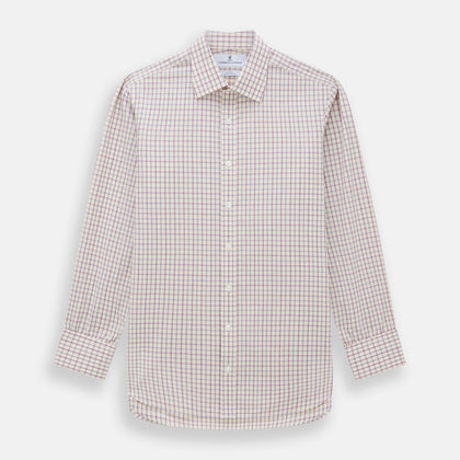 Pink Multi Check Mayfair Shirt