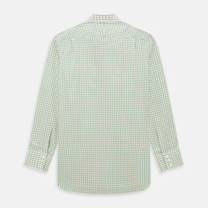 Green Multi Check Mayfair Shirt Image 4