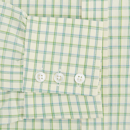 Green Multi Check Mayfair Shirt Image 2