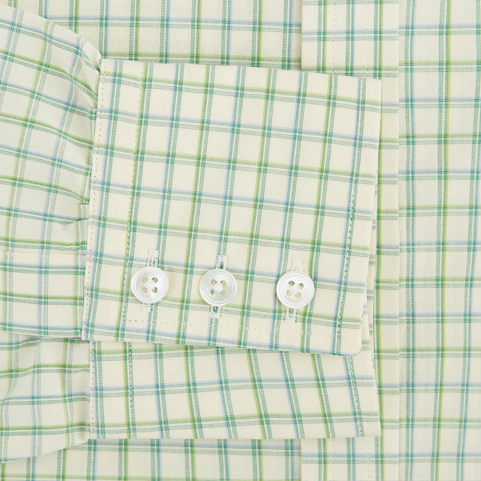 Green Multi Check Mayfair Shirt Image 2