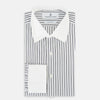 View 5 of product SHIRTS RF NEW WH T&A CLR WHITE DC NVY STRP ON WHT 15