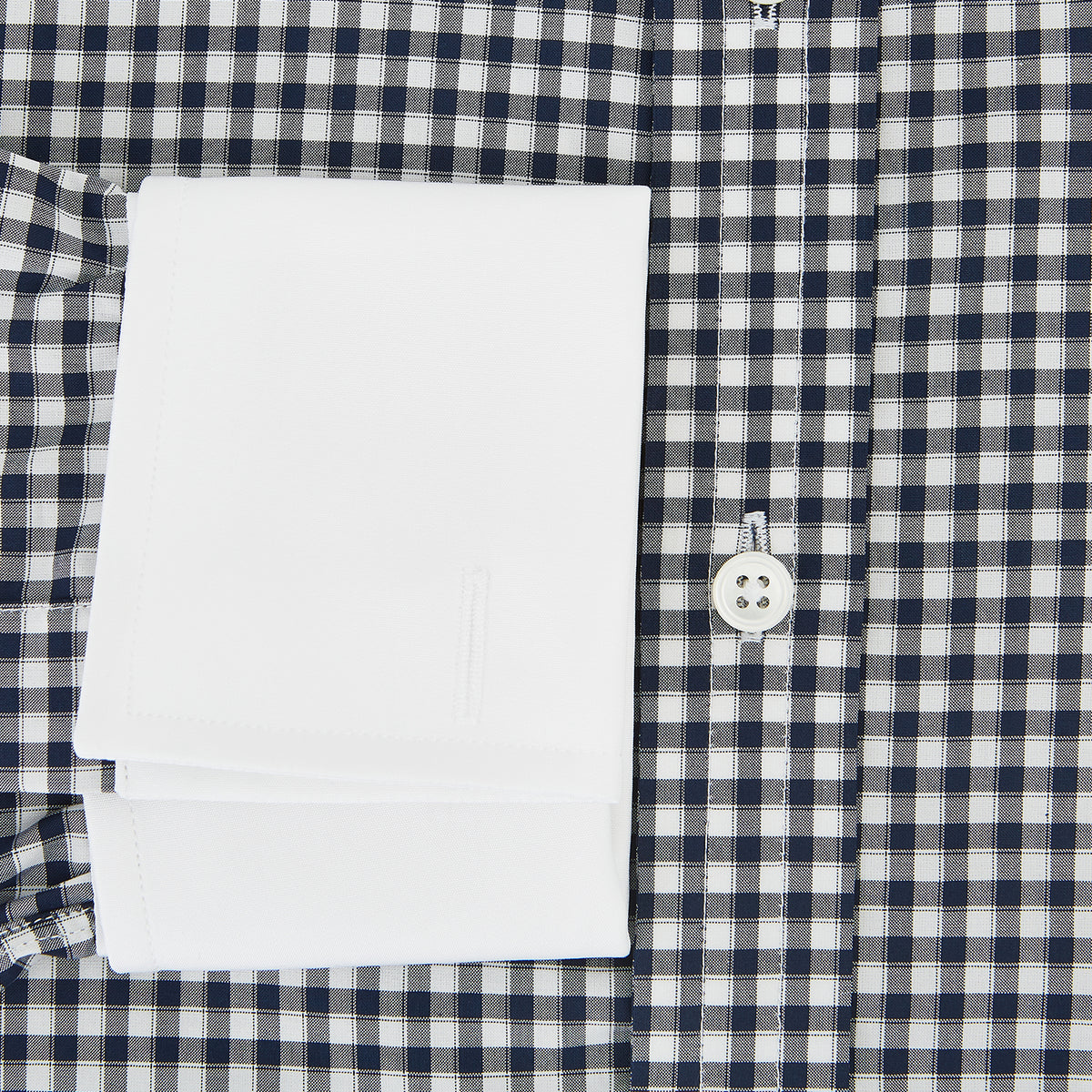 View 4 of product SHIRTS RF NEW WH T&A CLR WHITE DC NAVY CHK ON WHT 18.5