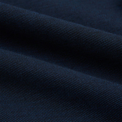 Navy Cotton Cashmere Chelsea Shirt Image 5