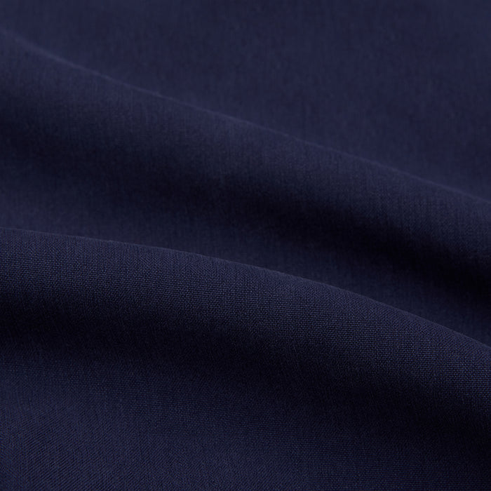 Navy Silk Chelsea Shirt Image 5