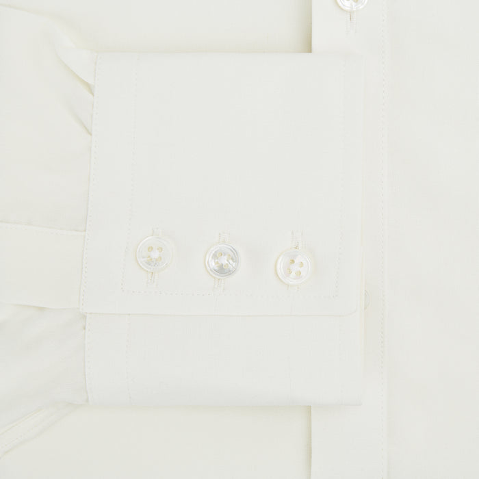 Cream Silk Chelsea Shirt Image 3