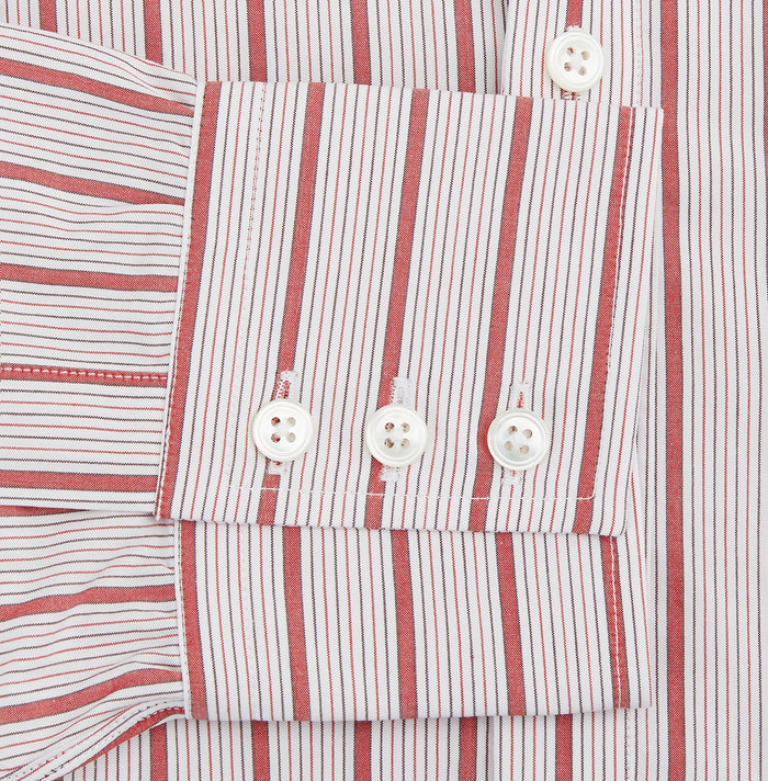 Red Multi Track Stripe Chelsea Shirt Image 2