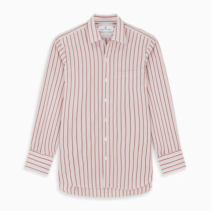 Red Multi Track Stripe Chelsea Shirt Image 6