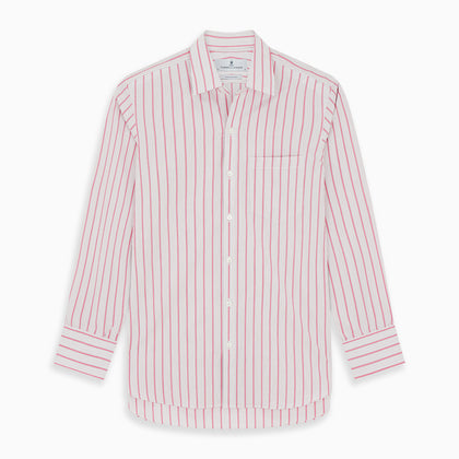 Pink Multi Track Stripe Chelsea Shirt Image 6