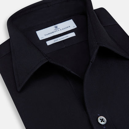 Navy Twill Chelsea Shirt Image 1