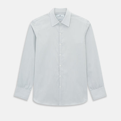 SHIRTS RF WESTMINSTER CLSD CLR 3BC WH W/ GREY STR