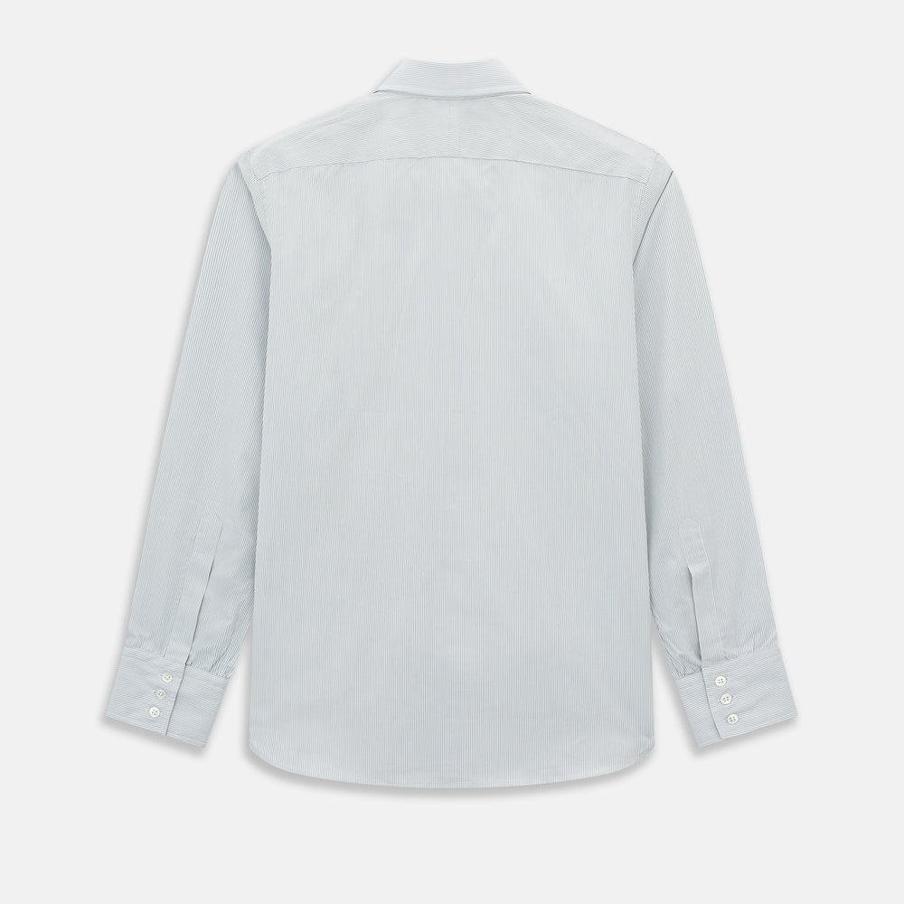 Grey Ripple Double Pinstripe Westminster Shirt 15