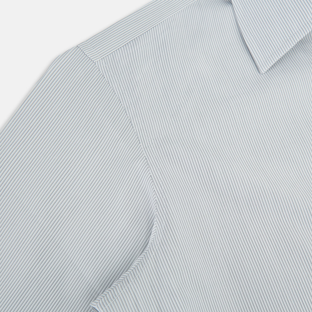 Grey Ripple Double Pinstripe Westminster Shirt 15