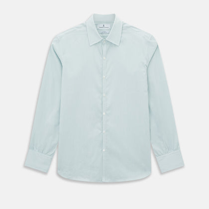 SHIRTS RF WESTMINSTER CLSD CLR 3BC WH W/ SAGE STR