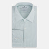 View 5 of product Sage Ripple Double Pinstripe Westminster Shirt 14.5