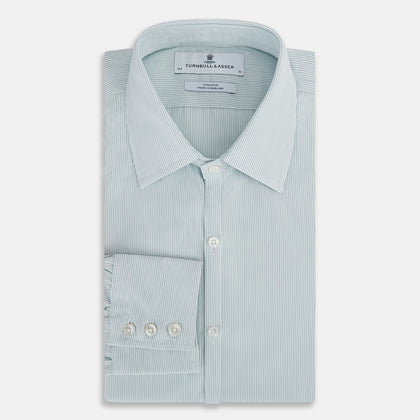 SHIRTS RF WESTMINSTER CLSD CLR 3BC WH W/ SAGE STR Image 4