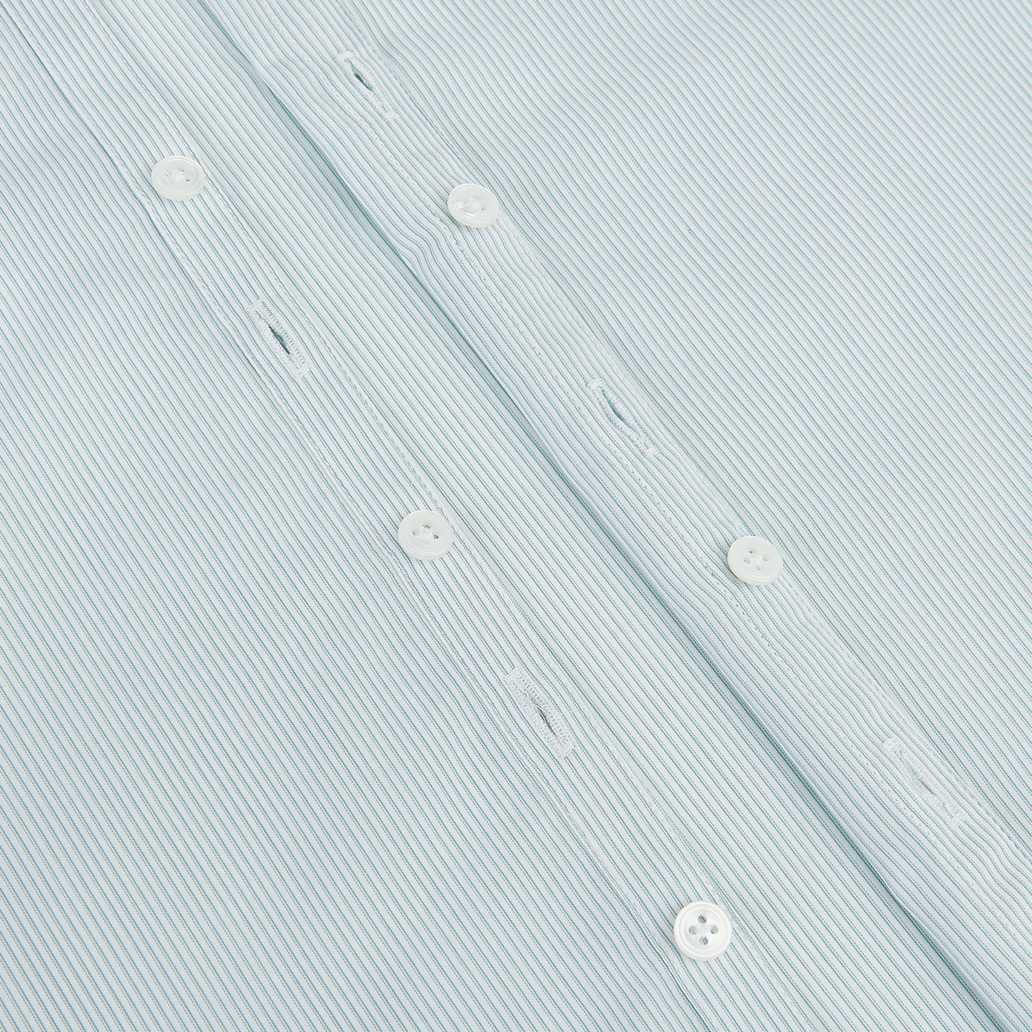 View 7 of product Sage Ripple Double Pinstripe Westminster Shirt 14.5