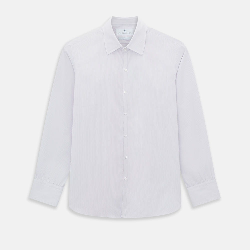Pale Pink Ripple Double Pinstripe Westminster Shirt 15