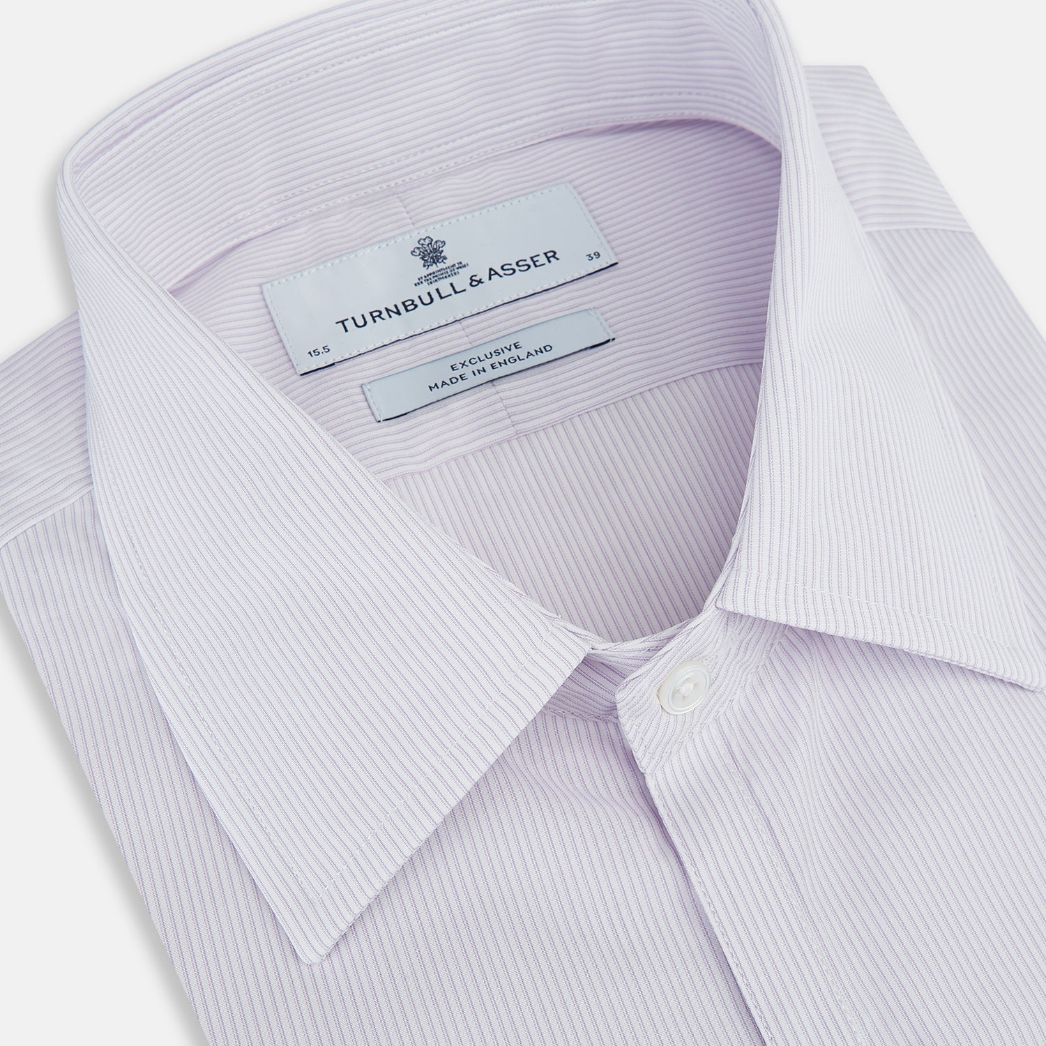 View 2 of product Pale Pink Ripple Double Pinstripe Westminster Shirt 15