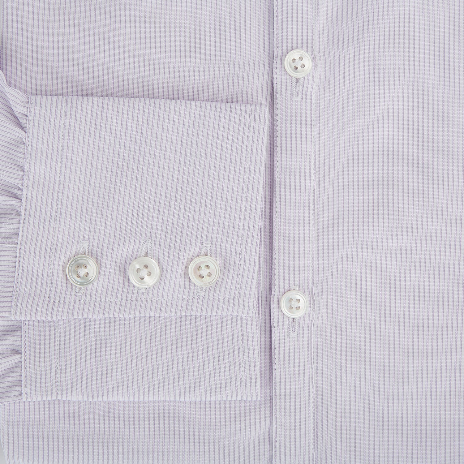 View 4 of product Pale Pink Ripple Double Pinstripe Westminster Shirt 15