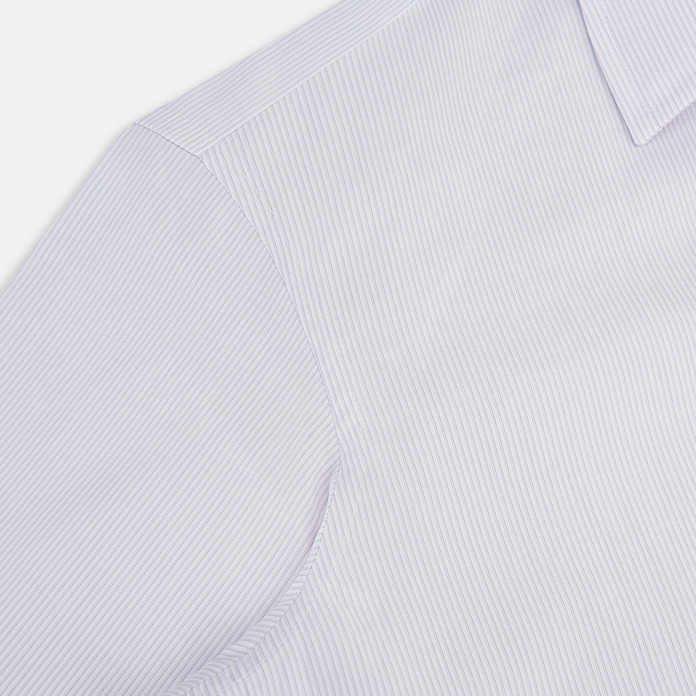 Pale Pink Ripple Double Pinstripe Westminster Shirt 15