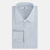 View 5 of product Colony Blue Ripple Double Pinstripe Westminster Shirt 15