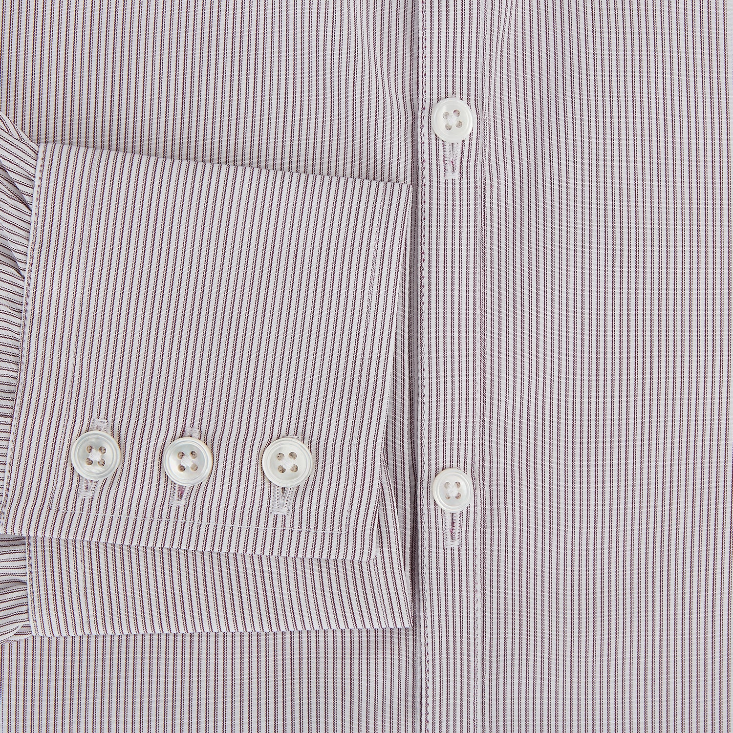 View 4 of product Burgundy Ripple Double Pinstripe Westminster Shirt 17