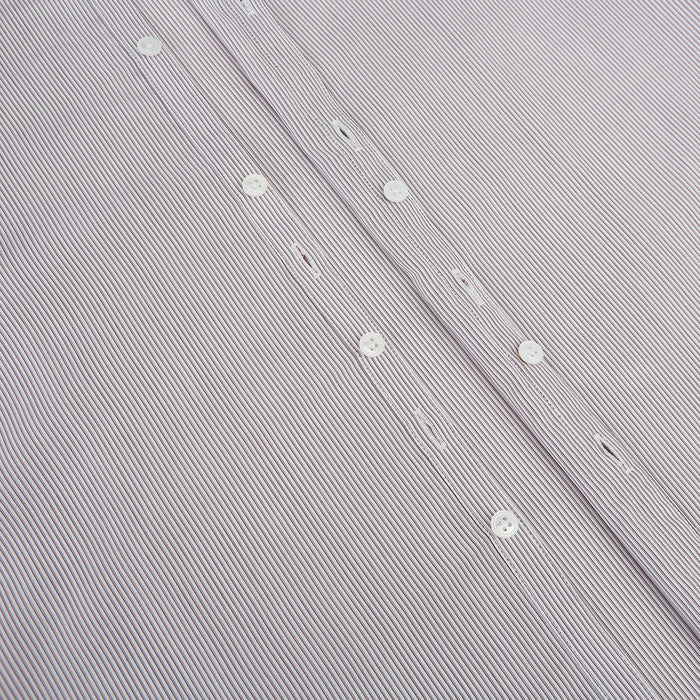 Burgundy Ripple Double Pinstripe Westminster Shirt Image 6